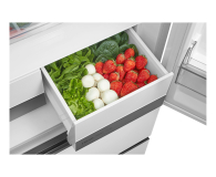 Lodówka Midea MDRF600BIE36 French Door No Frost 191cm Białe Szkło Do Obudowy WiFi 435L - 1525853 - zdjęcie 12